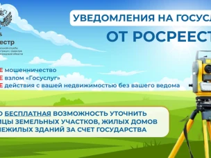 Нижегородский Росреестр информирует о старте ККР:  уведомления приходят на Госуслугах